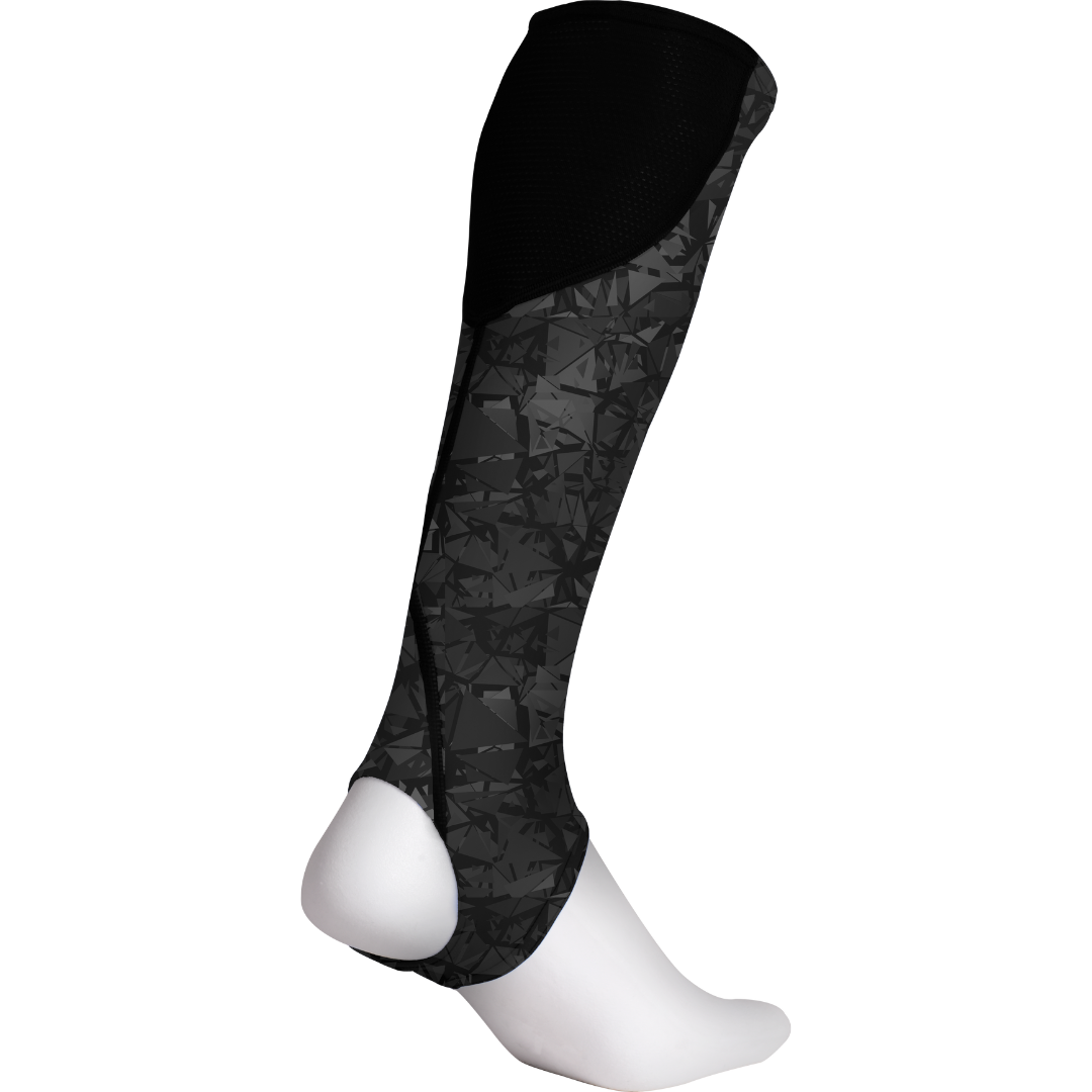 Shinliners With Stirrup - Black