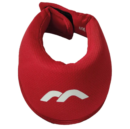 Genesis Wrap-Around Throat Guard Red